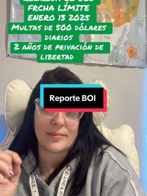 Nueva fecha límite para realizar el BOI si necesitas ayuda escríbeme  #DespachoDeCamiones #Camiones #transporte #estadosunidos🇺🇸 #boi #multas #reporteboi #permisos #camion #llc #corporation 