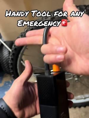 Have you ever had a flat tire leaving you stranded?! This portable air pump can fix anything with a flat  #flattire#stranded#towtruck #psi#tires#bicycle#flat#DIY