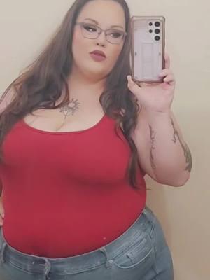 More than a little but that's okay 👍 💋 #plussize #baddie #biggirl #thicktok #body #bigbody #confidence 