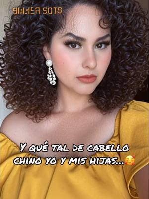 #CapCut y qué tal de cabello chino yo y mis hijas…🥰 #opinen #foryoupage #foryou #fypシ゚viral  #MisHijasyYo 