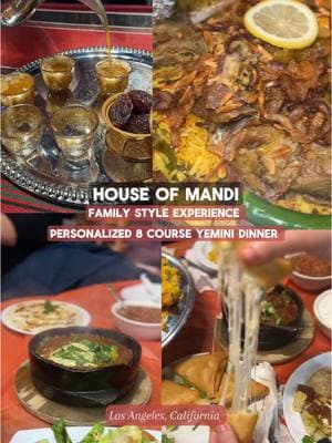 @House of Mandi LA this was such a fun experience!! A must try #ArabTikTok #arabfood #losangelesfood #arabfood #yeminirestaurant #authenthicarabfood 