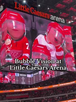 This one killed me 😂 #lgrw #detroitredwings #detroit #redwings #hockeytown #littlecaesarsarena #visitdetroit #bubblevision 