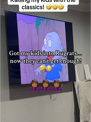 Gotta raise em’ on the classics! 🤣 #90skid #rugrats #nickelodeon #cartoons #tommypickles #90snickelodeon #nostalgia #90snostalgia #yay #90snick #teennick #disney 