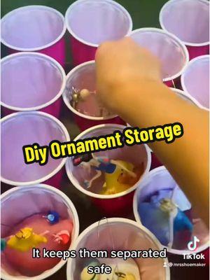 Diy Ornament Storage Hack🎄 #fyp #ornamentstorage #DIY #ornaments #christmascleanup #diystorage #storagebox #fypシ #storagehacks #fypシ゚viral #hack #MomsofTikTok #christmasdecor #solocups #momhacks #storage #holidaycleaning #cleaninghacks #CleanTok #ornamentsdiy #box #ornamenthack #breakables #takingdownchristmas #newyear 