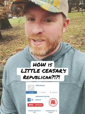 How does Little Ceasars support republicans? #littlecaesars #pizza #democrat #democrats #politicstok #politicstiktok #shopblue 