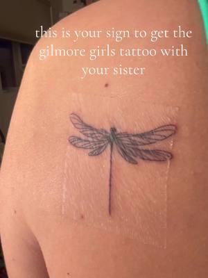 Dragonfly inn inspired! #gilmoregirls #tattoo #sisters #sistertattoo 