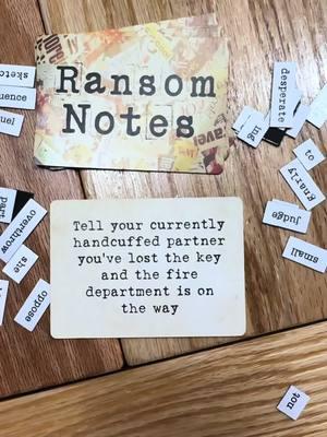 Maybe this is all a ruse and they're into visitors, who knows!  #ransomnotes #boardgames #GameNight #LetsPlay #tabletopgames #partygames 