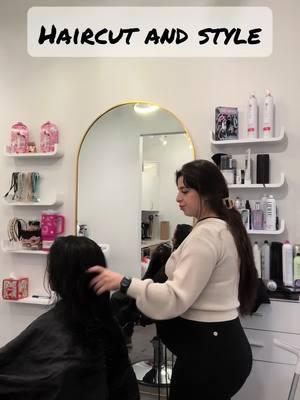 Let’s do a haircut and style before the holidays   ##fyp#tiktok#makeup#makeupartist#beautyhair#scottsdaleaz#scottsdalehairstylist#lovehair#makeup#makeupseason#makeuparizona