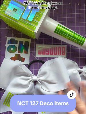 Perfect for decorating your lightstick for their concert! #nct127 #neobong #nct127concert #nctzen #czennie #kpop #kpopdeco #lightstickdeco 