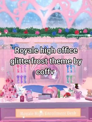 someone joined at the end lol im so sorry #office #2025 #royalehighvideos #foryou  #glitterfrost #newyears #fyp #royalehigh #roblox #royalehighroblox 