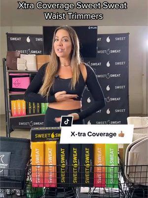 Need an inch or two of extra coverage? We've got you!! Try our extra coverage for that extra support where you need it! 🙌🏽💗 #ExtraCoverage #SweetSweat