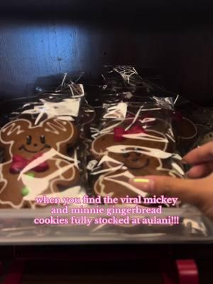 because why are people fighting for their lives over these cookies?! 🍪🎄 #disney #mickeymouse #gingerbreadcookie #disneyland #aulani @Disney @Disney Parks 