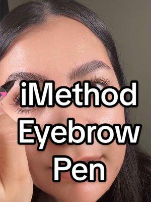 iMethod eyebrow pen, lápiz de cejas con pincel súper preciso #imethod #eyebrows #eyebrowtutorial #eyebrowpencil #microfillingpen #tiktokshopfinds #toptierdecember #yearendsale #spotlightfinds #tiktokmademebuyit 