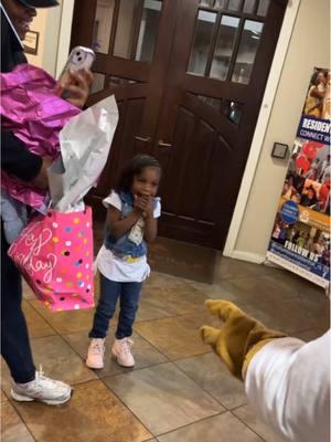 Baby girl was sooo Surprised. Happy Birthday Promise 🥰🫶🏾 It’s your Birthday Girl 5️⃣🎈 Happy birthday from our LOL Doll Friend ❤️🐻  #theroyalconnect #fifthbirthday  #carebears #carebear #atlanta #tiktokers #forher #birthdaygirl #vendors #partybuses #atlbirthdays #birthday #atlantaattractions #tiktokdance #atleventplanner #