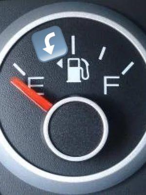 Ever wonder what that little arrow next to your fuel gauge means? Let's find out! #educational #fuelgauge #cartips #autorepair #fueltank #mechanic 