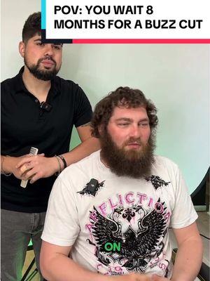 LINK IN BIO TO BOOK✅ “POV: You wait 8 months for a buzz cut, and the results deliver a drastic haircut transformation. From fluffy hair to a sleek haircut glow up, this TikTok trend showcases new hair transition trends 2024. Hair transformations for men are all the rage, with faded beards completing the look. Part 2 hair transformation sounds 2024 elevate the experience, proving why these transitions are a must-see on TikTok.” #pittsburgh #pittsburghbarber #hairtransformation #beard #buzzcut #beforeandafter 