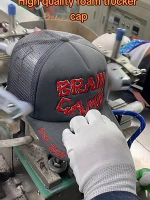 #velvethats #twotonehat #factorywork #baseballcaps #hats #foryou #fyp #supplier #truckercaps #factory