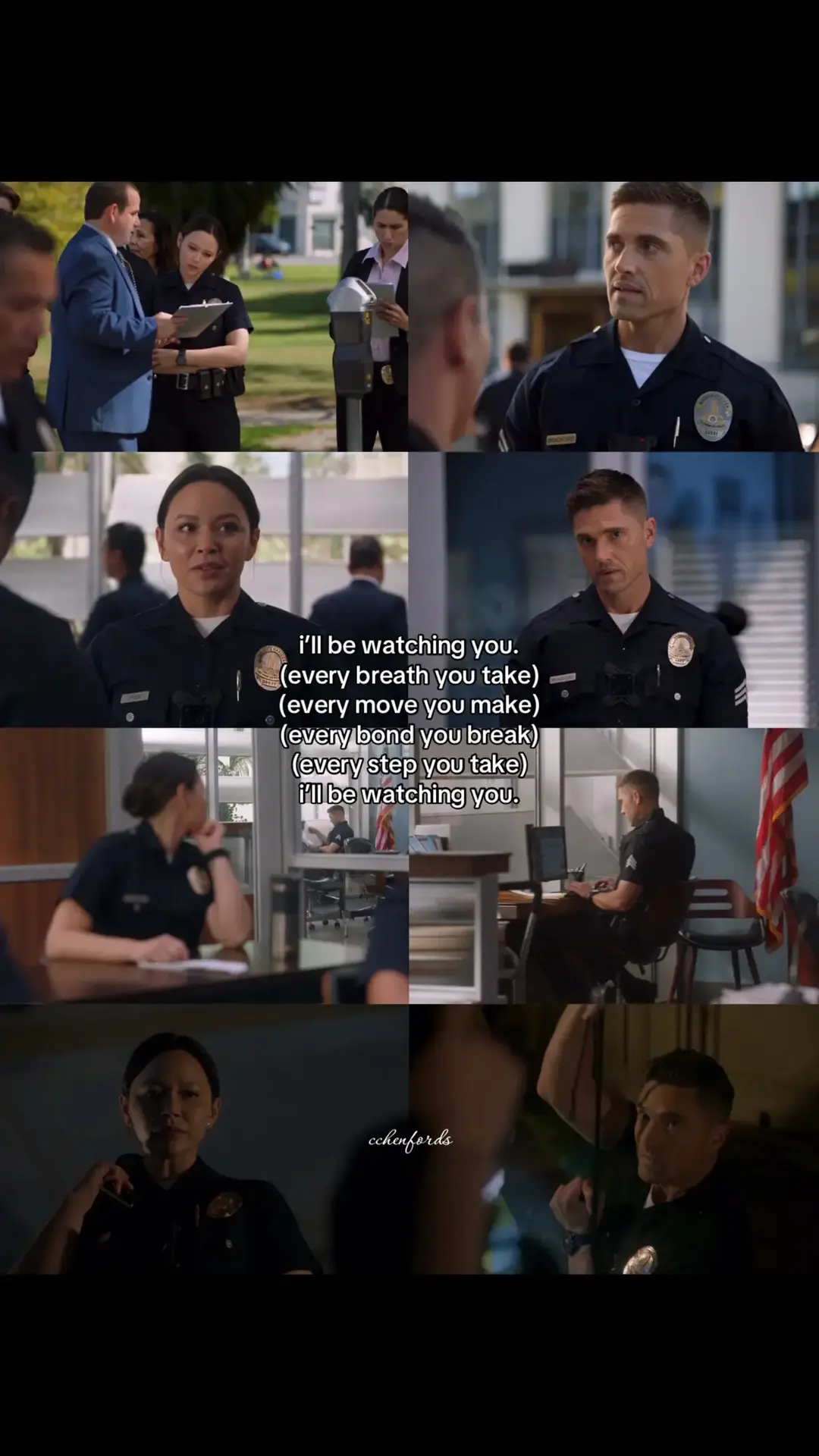 #cchenfords #therookie #chenford #tucy #meleric #lucychen #timbradford #melissaoneil #ericwinter #therookieseason7 #fyp #foryoupage #viral #blowup #abcxyz 