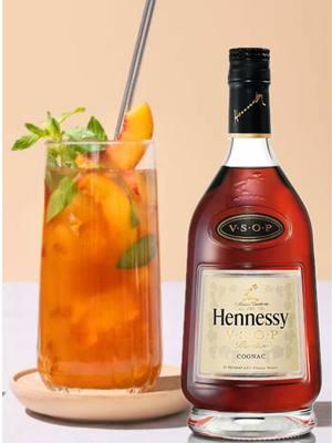 Hennessy Peach Tea ?!? Mixing Up That Hennessy VSOP With That Calypso Peach Tea  Not A Bad Mix But Not The Greatest Either  Enjoy  #drink #calypso #hennessy #henny #peachtea #delicious #fypage #review #hennythingspossible 