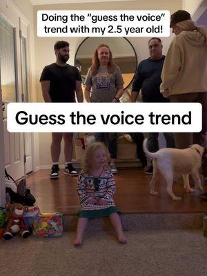 Guess the voice #trend #guesswho #blendedfamily #toddler #guessthevoice #guessinggame #familyfun #voicechallenge #trending #MomsofTikTok #toddlersoftiktok 