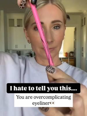 Save this and read to the end➡️ ‼️I love a good makeup hack that works🙌🏻 And this one works for any eye shape too👇🏼 Here’s how…but FIRST: ✅ Like this post if you are going to try it  ✅Save this post for later ✅Push the Follow button to learn more How to get the perfect eyeliner each time👇🏼 1️⃣ use a waterproof gel eyeliner and apply at the inner edge of the eye  2️⃣Color the liner in that area and bring it a little under the eye to the iris if you like a bottom eyeliner look 3️⃣Use the nail of your finger and sweep it from the edge of the eye towards the tail. This gives you a wing. 4️⃣ Clean up the wing with a tiny amount of concealer ✨That’s it✨ Comment LINER below👇🏼👇🏼 for my favorite eyeliner recommendations. #eyelinertutorial #blackeyeliner #over40 #maturebeauty #womenover40 #womenover50 #makeupformatureakin #maturemakeuptips #agingbackwards #agingbeautifully #50andover #middleagedwoman #over50makeup #over40makeup #makeupover40 #thisis40 #momsover40 #eyelinertips #thisis43 #eyelinerhacks  ‼️Make sure you are following my LTK. I post all my beauty finds, other makeup products you can use to create my looks and tag the makeup products i am using there too>> https://www.shopltk.com/explore/laurenlhale?tab=posts