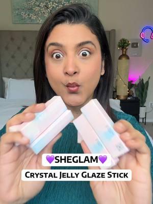 SHEGLAM💜Newly Lauched Crystal Jelly Glaze Stick for eyelook & highligter 👈Sparkling finish with a single swipe💜##SHEGLAM #SHEGLAMJellyStick #sheglamcrueltyfree #sparkling #highlighter #shine #dazzle #makeup #eyemakeup @SHEGLAM 