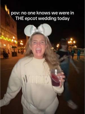 featuring our ✨bride✨ #disney #waltdisneyworld #epcot #disneywedding #disneyworld #magickingdom #disneyland #disneyparks @Disney Parks *tiktok we’re 24 and 20*