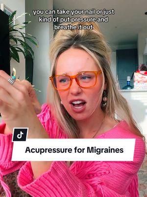 It has also helped with my nausea and cramps before too so literally LOVEEEE this one 🫶🫶🫶 #acupressure #acupressurepoints #acupuncture #migrainerelief #headacherelief #headacheremedies #acupressuretherapy #acupressuretip 