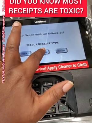 🧾 Your receipts could be TOXIC! ⚠️ Most receipts are printed on thermal paper coated with BPA or BPS. 🤯 These chemicals are linked to fertility issues, cancer, obesity, diabetes, and more. 🤯 A single receipt can have 250–1,000x more BPA than canned goods! Worse, it absorbs into your skin when you touch it. 📋 Protect yourself: ✅ Say YES to e-receipts or skip them. ✅ Wash hands after handling receipts. ❌ Avoid using alcohol-based sanitizers after touching receipts. ❌ Don’t let kids play with receipts. ✅ Store receipts in a separate envelope or bag—not your wallet! 💡 Bonus Tip: Snap a photo of your receipts instead! Follow for daily toxin-free/ conservative content. Save & share this with moms, women, and anyone wanting to go toxin-free. Will YOU be saying yes to more e-receipts? 💚 . . . . .#ToxinFreeLiving #GoGreen #BPAFree #HealthyChoices #NonToxicLifestyle #ChemicalFree #HealthyLiving #MomTips #EcoFriendlyLiving #EndocrineHealth #hormoneimbalance  #SayNoToBPA #EWGTips #NaturalLiving #bpa #ToxinAwareness #CleanLiving #foreverchemicals #HealthFreedom 