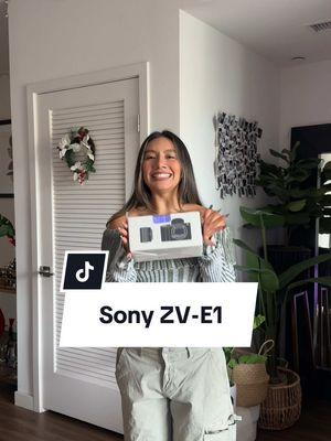 new cam who dis? 🤭 #sonyzve1  #sony 