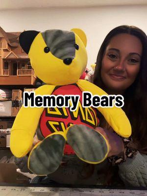 Memory Bears 🐻🐻  #lavaughncottage #lavaughncottageanimals #memoryanimals #memorybears #memoryanimalsfromclothing #handmadestuffedanimal #memorybear #memorybearcreations #comfortanimals #memorybearkeepsake 