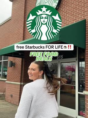 @Starbucks FOR LIFE☕️‼️ #starbucksforlife #games #coffee #free #freefood #nateandsaraheats #freecoffee 