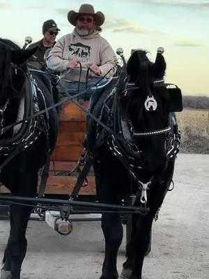 Two helpers for this ride at the ranch… one passed out (in the drivers seat) and the other super cute (the Corgi), Bob). #smilinranchco #thegoodlife #smilinranchadventures #visitnebraska #wagonrides 