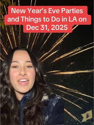 If you’re in LA on New Year’s Eve and looking for fun parties, raves, and events to go to, here’s a few to look into!🥳🎉 #losangeles #thingstodoinla #thingstodoinlosangeles #losangeleslife #newyearseve #newyears #raves #club #barcrawl #clubbing #nightout #holidayseason 