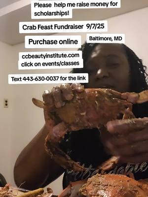 Crab  Feast Fundraiser 9/7/25 at Martin's West Baltimore, MD. Hotel Room blocks available.  Pay later available at Checkout.  Afterpay is also available.  #mybmore  #crabs #crabfeast #bluecrabs #marylandcrabs #marylandbluecrabs #scholarships  #baltimore #baltimoreseafood 