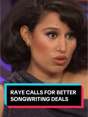 Over her career, RAYE has opened up about leaving a toxic record label, the pay gap in the music industry, and the double standard for women in the music industry. As a songwriter, RAYE has been very vocal about advocating for songwriters and being credited and paid fairly.  This year, RAYE became the first woman to win "Songwriter of the Year" at the 2024 BRIT Awards and accepted the Ivor Novello Award for "Songwriter of the Year" as well. In 2025, she is nominated for "Songwriter of the Year" at the Grammys. In many of her award speeches this year, she's called for better songwriting deals.  Aside from her own music like "My 21st Century Blues" and "Genesis.", RAYE has recently written for / with other artists like Beyoncé, Halle, Rita Ora, Jennifer Lopez, and more.  #RAYE #songwriter #songwriting #singersongwriter #womeninmusic #inspirational #musicindustry #womensupportingwomen #imadeitmoment #escapism #oscarwinningtears 