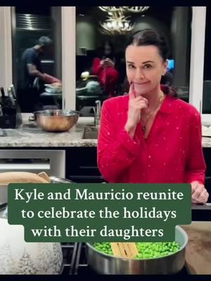 Kyle and Mauricio reunite to celebrate the hoildays with their daughters #rhobh #realityqueenbee #reality #realitytv #fyp #andycohen #bravo #realhousewives 