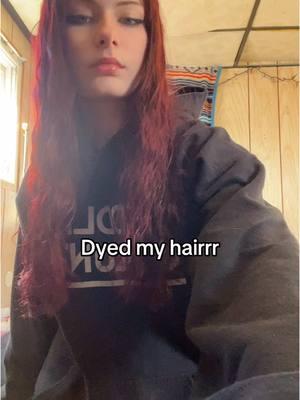 I forgot I didn’t post a hair update #fyp #hair #bean_0789 #hairdye #redhead #redhair 