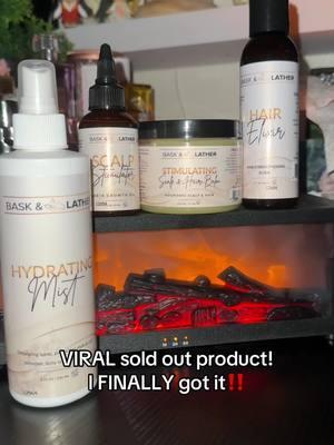 Moisturize Seal Bundle by Bask & Lather Co #basklather #hairgrowth #viral #viralhairproducts #fyp 