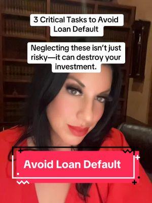 Avoid loan default by handling these three critical tasks like a pro. Don’t let property taxes, insurance, or loan terms ruin your investment. Take control, stay prepared, and protect your cash flow. #commercialrealestate  #RealEstateInvestor #FinancialTips #PropertyManagement #LoanDefault #InvestorLife #RealEstateTips #MoneyMatters #StayPrepared #CashFlow #RealEstateHacks