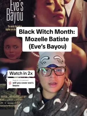 Replying to @s҉ Black Witch Month: Eve’s Bayou #evesbayou #jurneesmollett #lynnwhitfield #samuelljackson #evebatiste #creole #louisiana #mardigras #mozelle #elzora #diahanncarroll #debbimorgan #blackhorror #supernatural