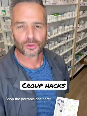 Croup sucks! Here are a few pharmacist tricks I swear by!  #philsmypharmacist #crouphacks #croupcough #cough #pharmacyhacks 