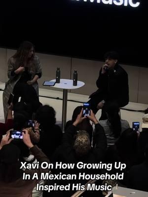 Xavi says his mom and abuelitos listening to Mexican music inspired his music 🎶 @Xavi Oficial🌀 @Apple Music #xavi #xaviofficial #musica #mexicanparents #mexicanmusic #selenaquintanilla #VicenteFernandez #juangabriel #musicnews 