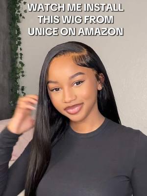 Wig from Unice on Amazon🩷 ( the wig 🔗 is currently in my byeoh)🎀  #amazonwig #uniceamazon 