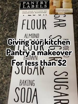 @Walmart #pantry #pantryorganization #pantryrestock #pantrygoals #pantrytransformation #pantrymakeover #pantrytour #organize #organization #organizationtips #organizationtiktok #labels #labelstickers 