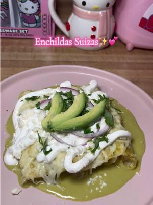 Enchiladas Suizas #LIVEhighlights #fresasconcrema #enchiladas #enchiladasverdes #enchiladassuizas 