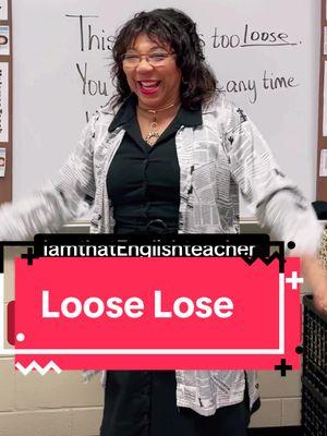 The two sides of Ms. James! In this fun and humorous lesson on “lose” (L-O-S-E) and “loose” (L-O-O-S-E), I show how teaching the same topic can feel completely different depending on the time of day. In the morning, I was full of energy—like an Energizer Bunny! By the evening, I could barely stand at the board, completely drained. This lesson is not just about grammar and vocabulary; it’s also a glimpse into the real life of a teacher—energized one moment, exhausted the next. Enjoy this look into my classroom and learn the difference between these commonly confused words! #grammar #LoseVsLoose #GrammarLesson #EnglishTeacher #TwoSidesOfTeaching #TeachingLife #TeacherHumor #MiddleSchoolTeacher #TeachersOfTikTok #GrammarTips #LearnEnglish #ESLLesson #TESOL #EnglishVocabulary #FunnyTeacherStories #TeachingRealities #DailyTeacherLife #LanguageLearning #ClassroomEnergy #MiddleSchoolHumor #LearnWithMsJames #GrammarHelp #VocabularyLesson #AfricanAmericanTeacher #TeachersBeLike #LanguageTips #EnglishForEveryone #TeachingIsExhausting