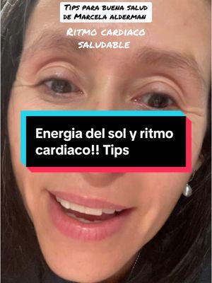 Tips saludables de Marcela alderman. alinea  tu ritmo cardiaco con tu reloj biologico. #usa🇺🇸 #tipssaludables #ritmocardiaco 