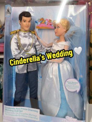 Cinderella & Charming 🩵 Description from Amazon listing: “And they lived happily ever after. Relive the joyful finale to Cinderella's fairytale romance with this pair of Disney Classic Dolls in elegant wedding attire. From her stardusted satin gown and floral bouquet to his satin tunic with golden trims, our Cinderella and Prince Charming Wedding Doll set proves that if you believe in it hard enough, the dream that you wish will come true.” Retail price is 39.99 USD 🤍 disney cinderella, disney princess dolls, disney doll collector, disney unboxing, disney doll set #disneycinderella #disneyprincess #disneydolls #disneyunboxing #disneycollector 