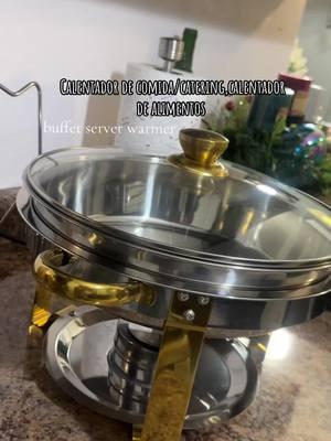 Calentador de comida para catering,buffet mantener alimentos calientes,de acero inoxidable #chafing #dishes #foodwarmer #alimentoscalientes #buffet #alimentos #catering #comida 